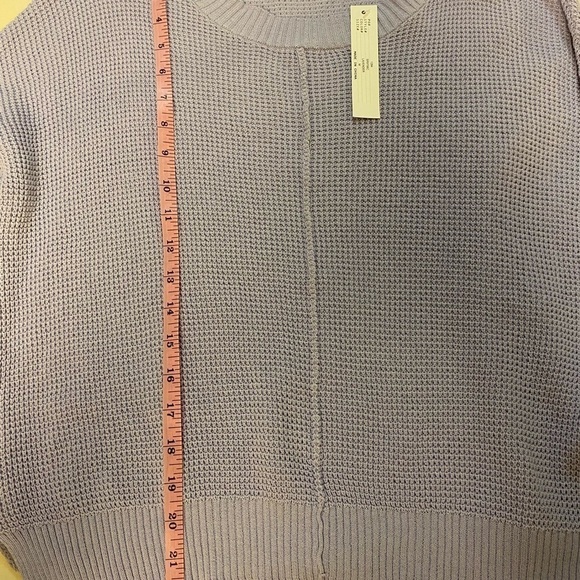 𝅺NWT Sweet Romeo Medium Lavender sweater - Picture 5 of 6